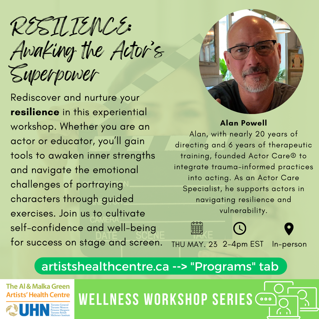 Resilience: Awaking the Actor